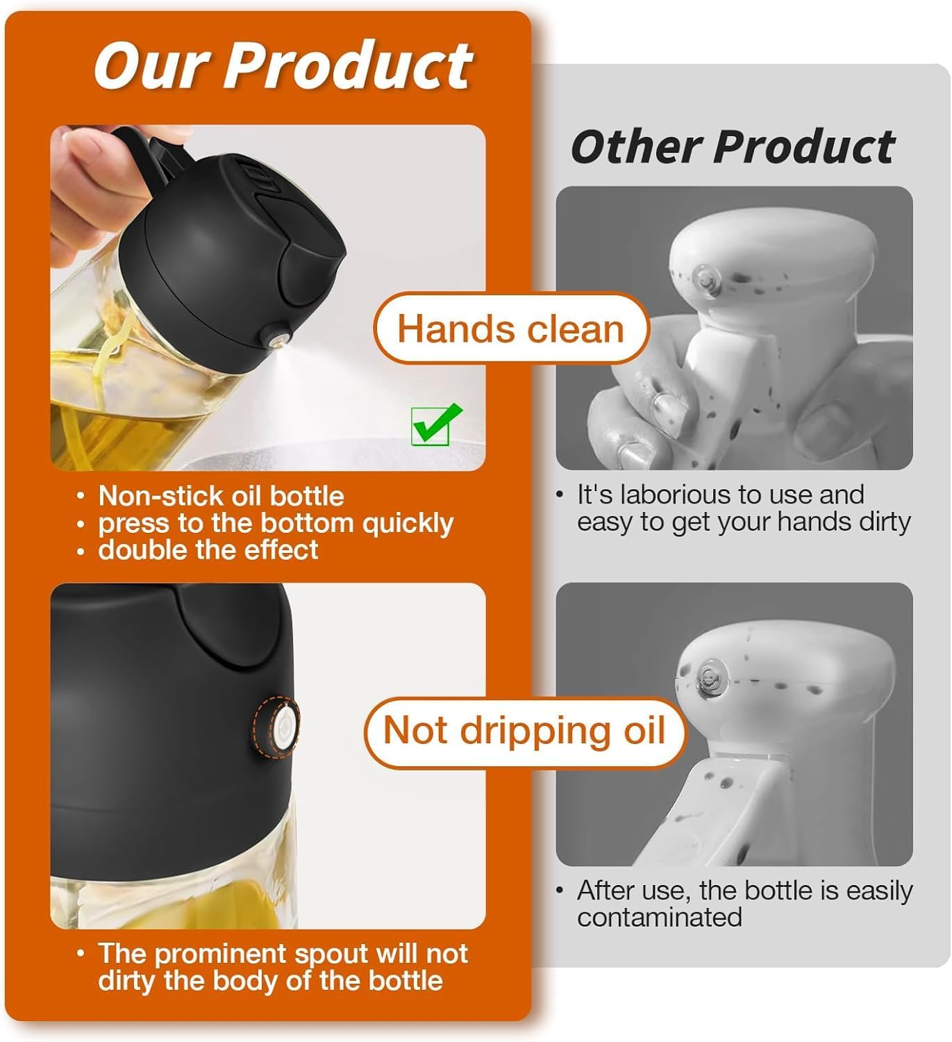 Grovelect Easy Flow Dispenser Bottle & 2 free Gifts