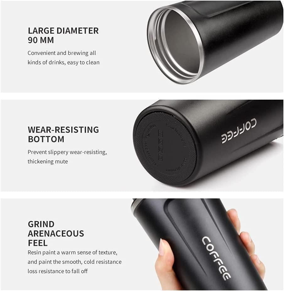 Grovelect-Brew Core Vacuum Insulated Coffee Mug
