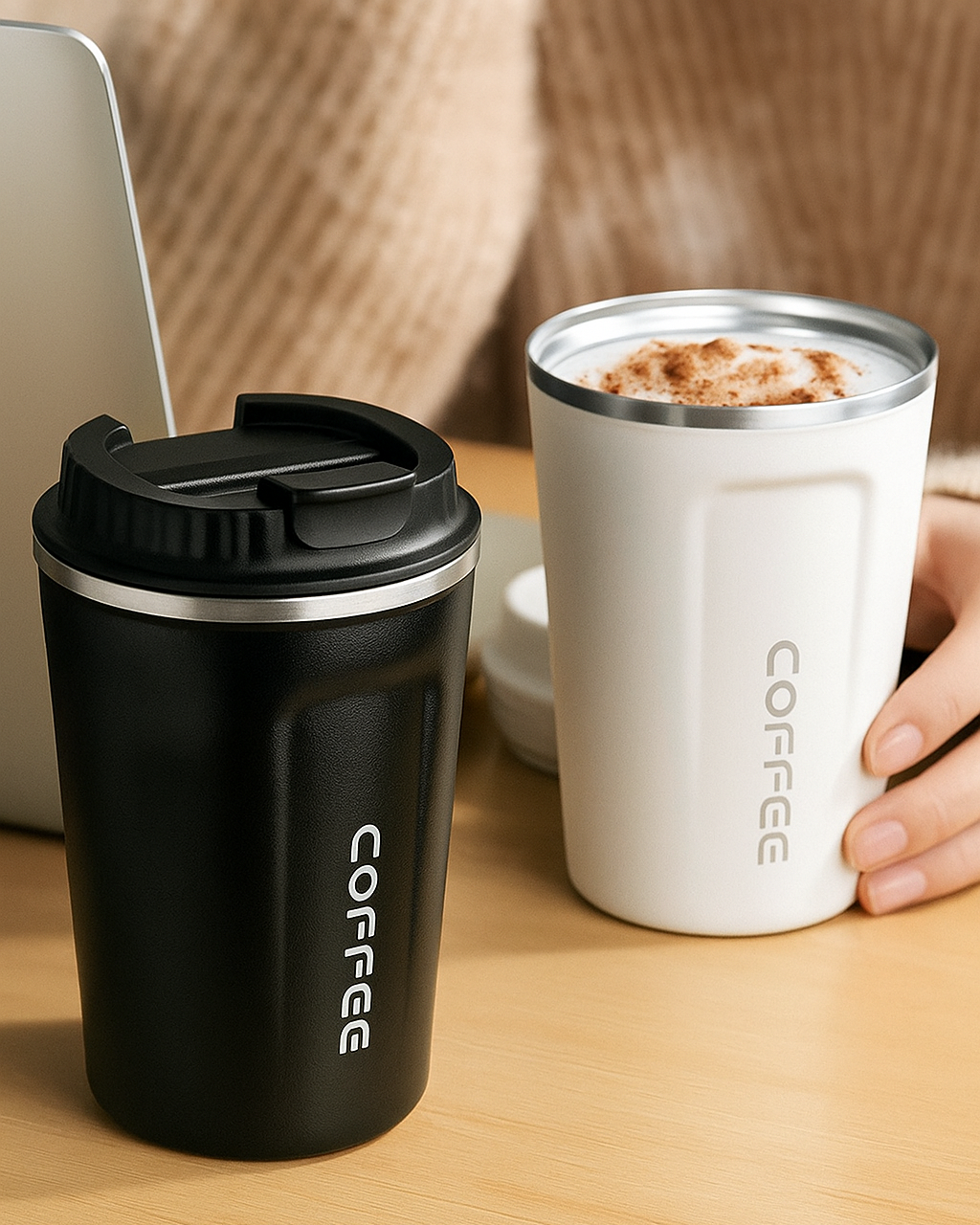 Grovelect-Brew Core Vacuum Insulated Coffee Mug
